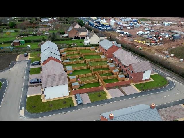 Southend Lane, Newent Drone Footage