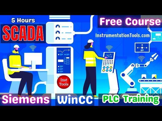 Siemens WinCC PLC HMI SCADA Complete Course