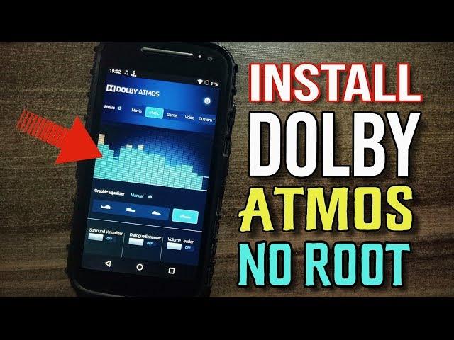 How to Install DOLBY ATMOS in any Android without root | 2017