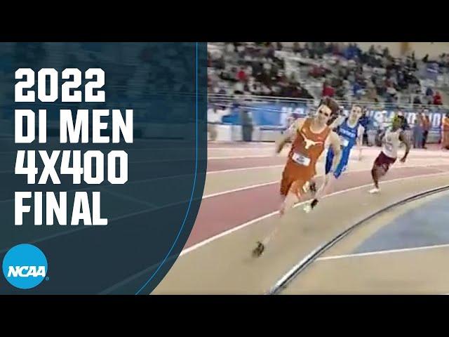 Men's 4x400 - 2022 NCAA indoor track and field championships