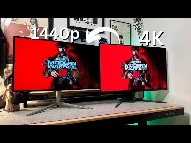 Swapping From 4K to 1440p - The Pros Were Right!