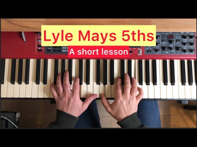 Lyle Mays: Chords Of 5ths