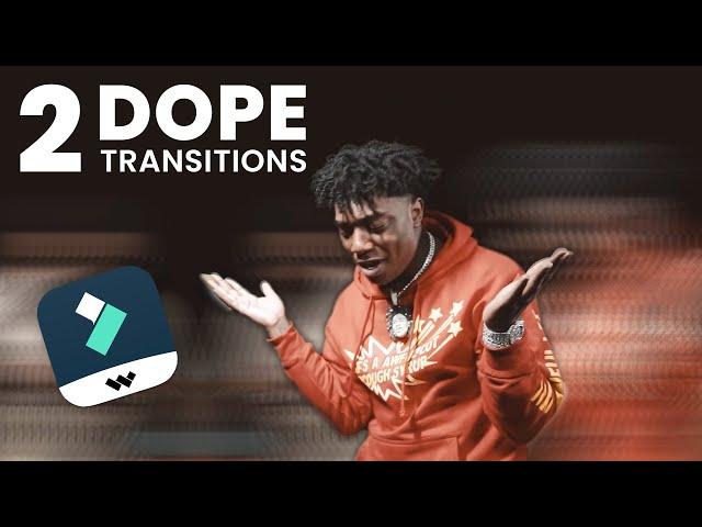 2 DOPE Music Video Transitions (Wondershare Filmora Tutorial)