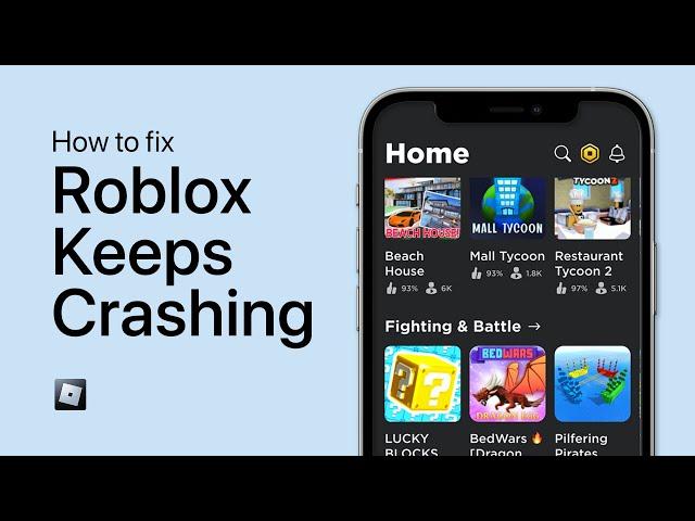 How To Fix Roblox Keeps Crashing on iPhone