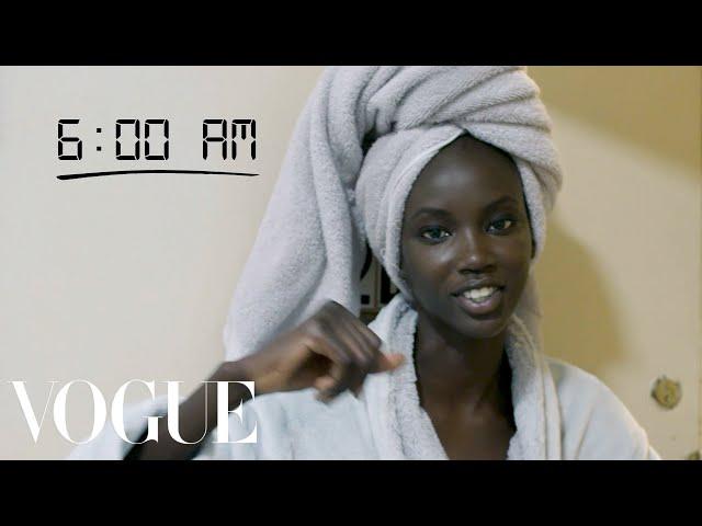 How Top Model Anok Yai Gets Runway Ready | Diary of a Model | Vogue