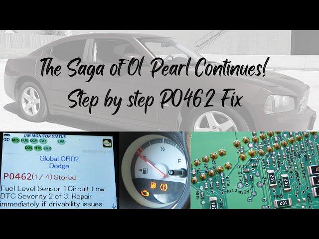 Step by Step 06-10 Dodge Chrysler Instrument Cluster P0462 DIY Fix for Free!