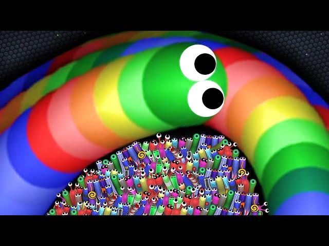 Slither.io A.I. 208,000+ Score Epic Slitherio Gameplay