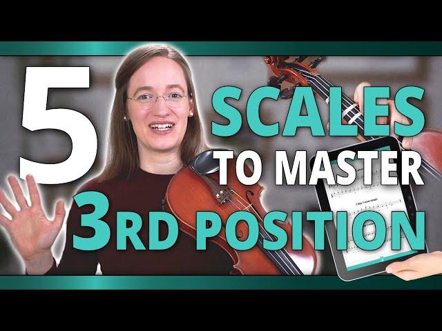 The 5 Essential Scales to Learn 3rd Position | with Free Printable PDF