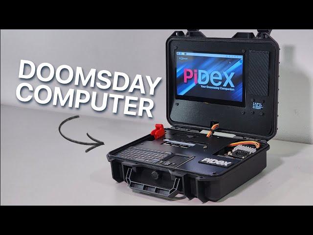 DIY Raspberry Pi Cyberdeck | Doomsday Portable Computer