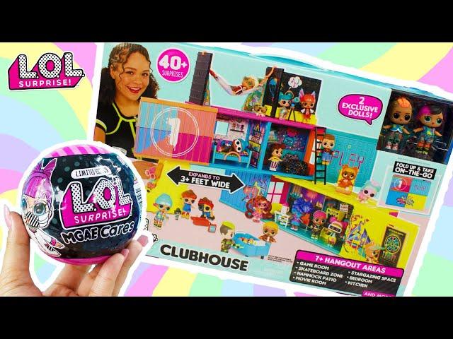 LOL Surprise CLUBHOUSE & MGA Cares Front Line Hero Doll Unboxing!