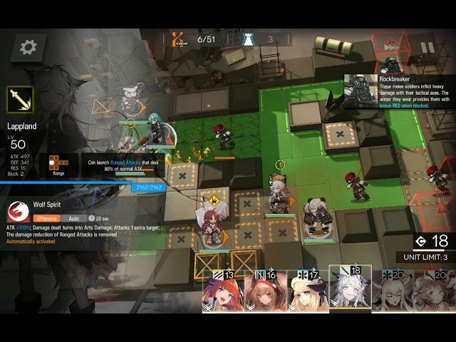 [Arknights] cc#2 Day 13 Broken Path Risk 8 with challenge (high rarity)