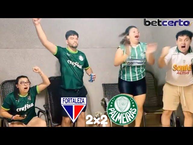 REACT ( REAÇÕES ) FORTALEZA X PALMEIRAS ! OS MELHORES MOMENTOS!