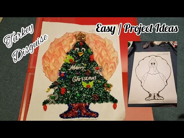 TURKEY DISGUISE || Easy || Project Idea