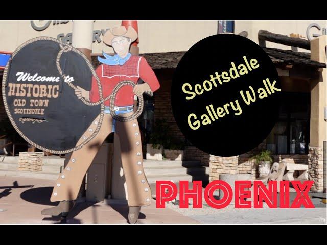 Scottsdale Gallery Walk : Art in Scottsdale Arizona