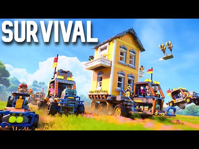 This Open-World Survival Base Building LEGO GAME Is Absolutely Fantastic!!!!