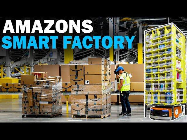 Inside Amazon's Smart Robot Warehouses, How Amazon Robots Work, Jeff Bezos Smart Warehouse