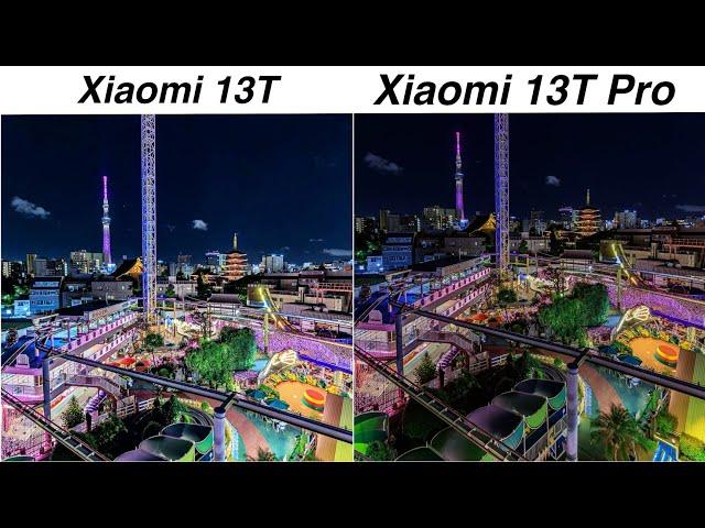 Xiaomi 13T vs Xiaomi 13T Pro Camera Test