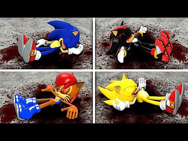 ALL SONIC THE HEDGEHOG CHARACTERS TORTURE Garry's Mod (Sonic.exe, Tails, Super Sonic)