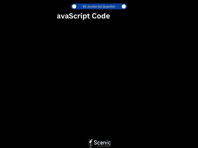 #5 JavaScript Interview Question #javascript #javascriptcoding #javascripttutorial #coding #coding