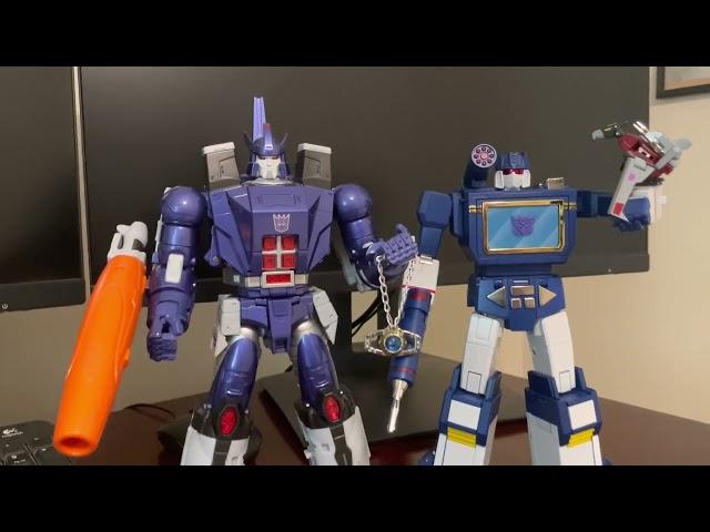 Transformers Masterpiece Soundwave - Fans Toys Robot Paradise Acoustic Wave RP-01 RP-01B Toy Review