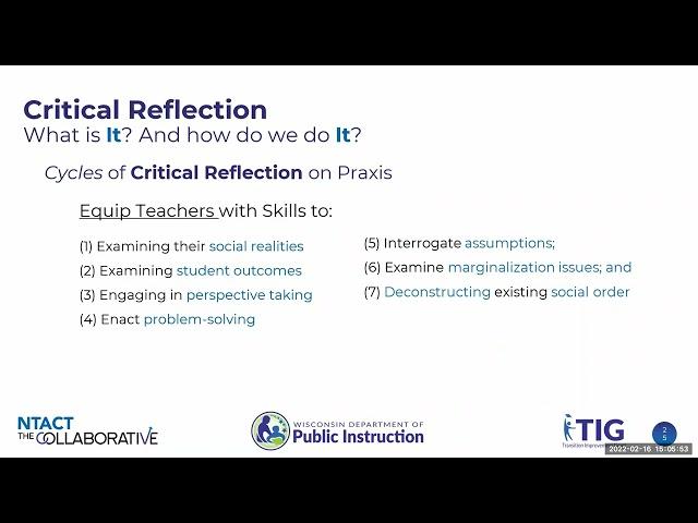 Unpacking Assumptions Session 2 Critical Reflections