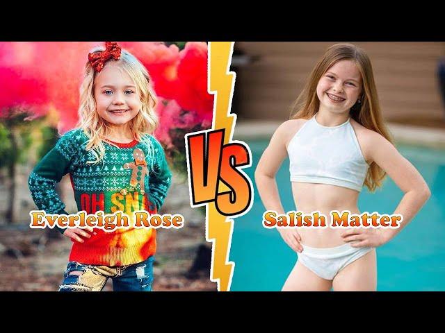 Salish Matter VS  Everleigh Rose Soutas Stunning Transformation ⭐ From Baby To Now