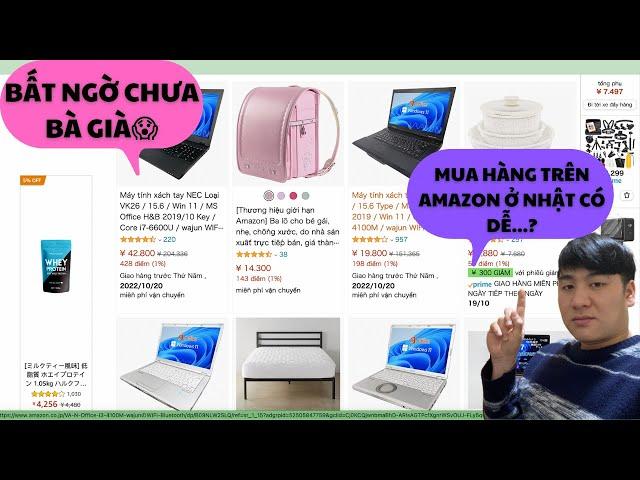 CÁCH MUA HÀNG TRÊN AMAZON Ở NHẬT -Chiều JP