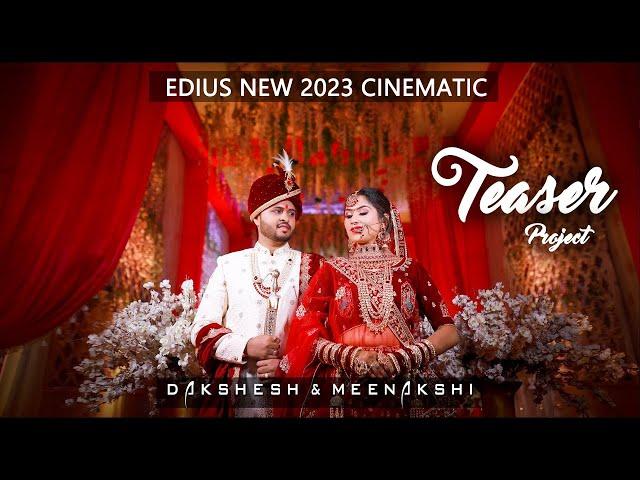 New 2023 Edius Cinematic Wedding Teaser Project 2023 || Edius Zone || DOWNLOAD PAY AND USE