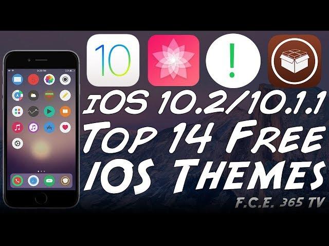 Top 14 Free Themes For iOS 10.2 / 10.1.1 Jailbreak (Yalu)