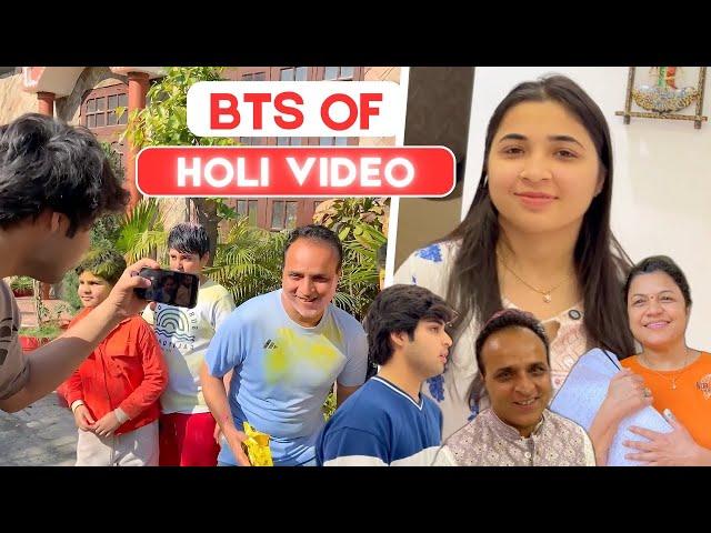 Behind the scenes- Raj’s HOLI VIDEO | Grovers here! |