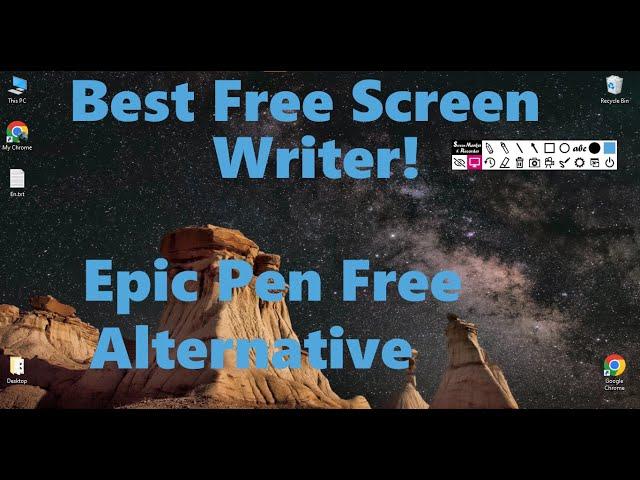 Best Free Annotation App To Write And Draw On Desktop Screen | Epic Pen Alternative