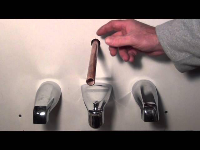 How to remove and replace a tub spout! Different Types! Plumbing Tips!