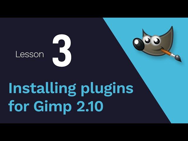 3) Installing plugins for Gimp 2.10