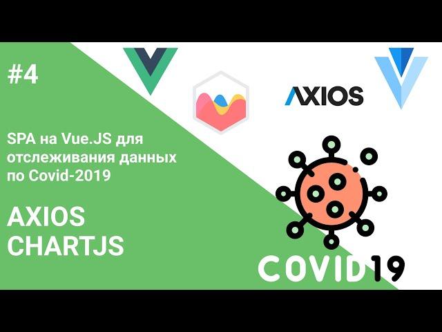 #4 Axios, ChartJS, Reactive props — Создание SPA на Vue.js для отслеживания статистики по Covid-19