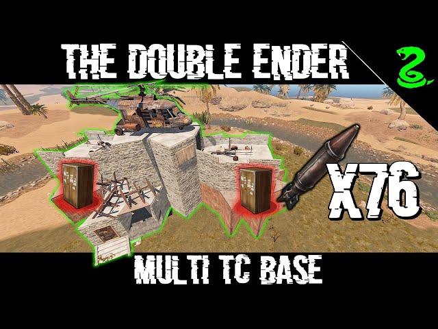 THE DOUBLE ENDER Coreless Multi TC Rust Base Design - ( DUO/TRIO/QUAD )