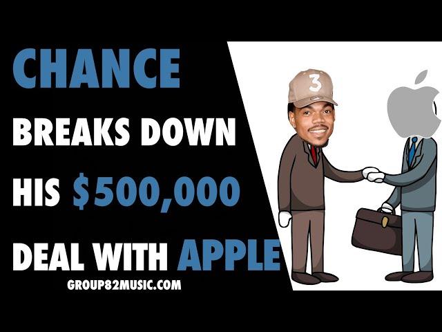 Chance The Rapper Breaks Down His $500,000 Deal With Apple