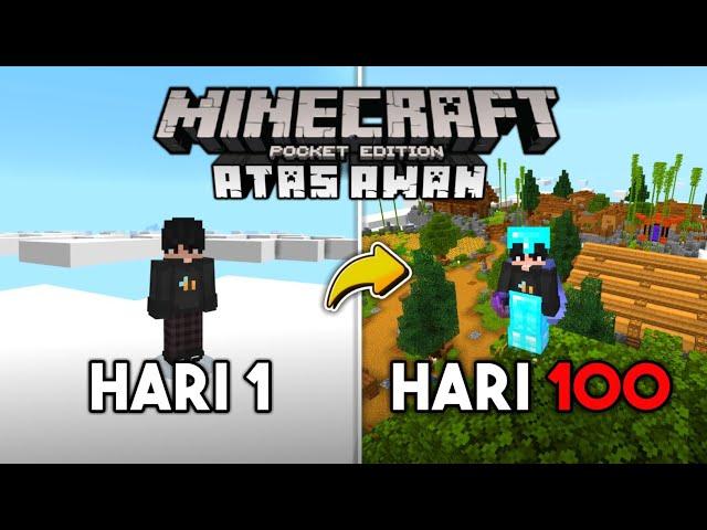 100 Hari Minecraft Tapi di Atas Awan