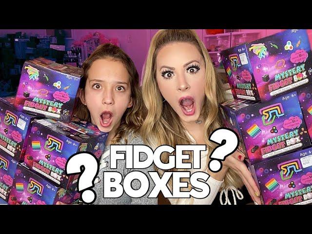 OPENING $200 WORTH OF FIDGET MYSTERY BOXES WITH KALLI! 