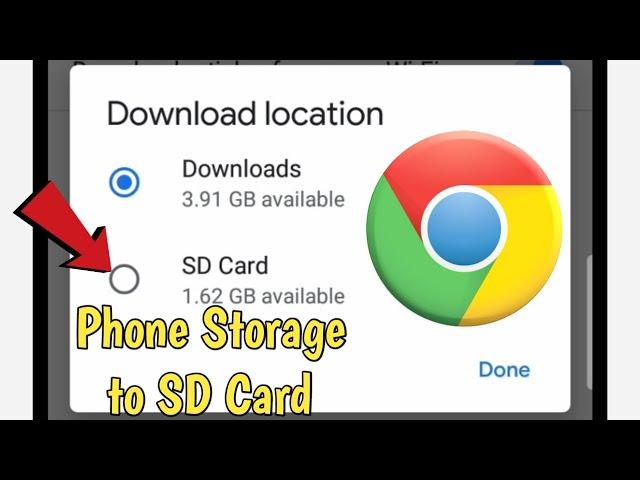 How to Change Download Location in Google Chrome Android