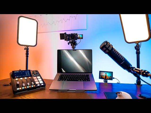 Build The Ultimate YouTube Studio Setup (Perfect For Tiny Rooms)