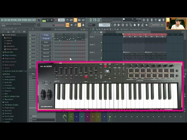 How to Install MIDI Script in FL Studio - [M-Audio Oxygen Pro]