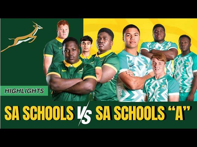 Cream of the Crop Clash! SA Schools vs SA Schools "A" - Who Will Rise? (U18 Highlights)