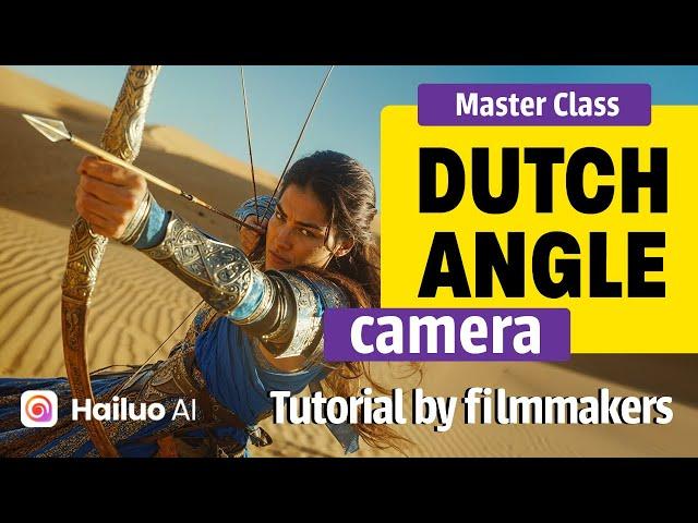 Amazing Dutch Angle Shots with Hailuo Ai Minimax for mindblowing AI videos