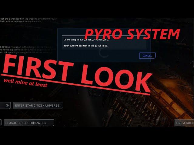 My first look at Star Citizen 4.0 in the Pyro System | Planet Bloom Gameplay