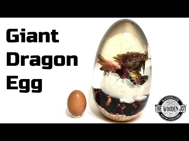 The Giant Resin Dragon Egg (Craft Resin Product Review)