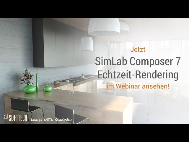 Grundlagen-Tutorial: Erstes Echtzeit Rendering mit SimLab Composer 7