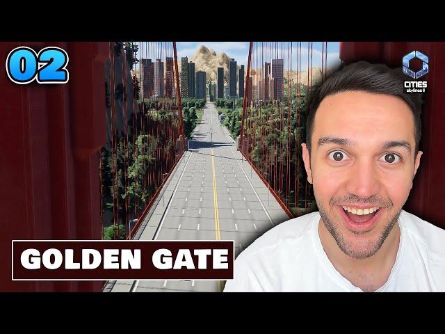 GÖKDELENLERE GİDEN GOLDEN GATE KÖPRÜSÜ | Cities Skylines 2 [02]