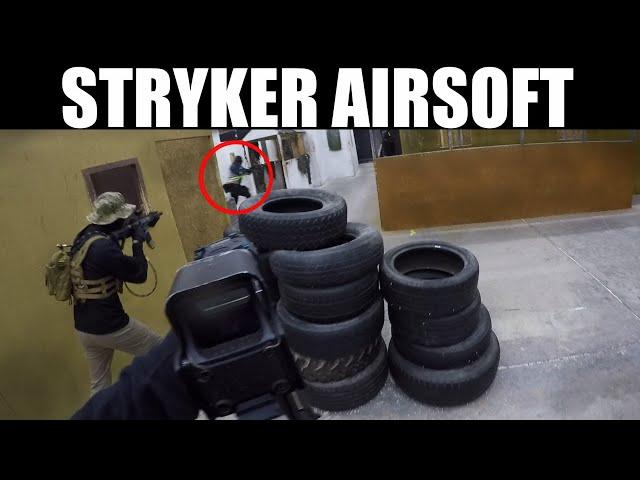 Stryker CQB Airsoft Polarstar Gameplay