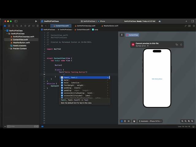 Master SwiftUI Buttons in Xcode 15.4: Easy Tutorial for 2024!