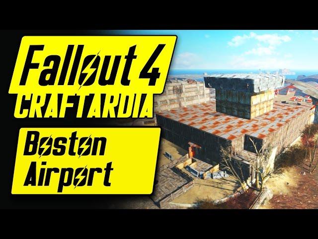 Fallout 4 Boston Airport - Base Building Timelapse - Fallout 4 Settlement Building [PC]